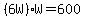 %286W%29W=600