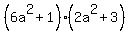 %286a%5E2%2B1%29%2A%282a%5E2%2B3%29