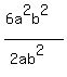 %286a%5E2b%5E2%29%2F%282ab%5E2%29