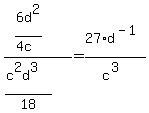 %286d%5E2%2F%284c%29%29%2F+%28%28c%5E2d%5E3%29%2F18%29=27%2Ad%5E%28-1%29%2Fc%5E%283%29