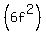 %286f%5E2%29