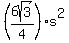 %286sqrt%283%29%2F4%29s%5E2