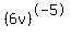 %286v%29%5E-5