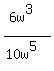 %286w%5E3%29%2F%2810w%5E5%29