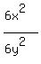 %286x%5E2%29%2F%286y%5E2%29