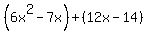 %286x%5E2-7x%29%2B%2812x-14%29