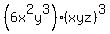 %286x%5E2y%5E3%29%28xyz%29%5E3