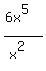 %286x%5E5%29%2F%28x%5E2%29