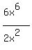 %286x%5E6%29%2F%282x%5E2%29