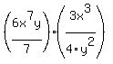 %286x%5E7y%2F7%29%283x%5E3%2F4y%5E2%29