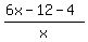 %286x-12-4%29%2Fx