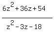 %286z%5E2%2B36z%2B54%29%2F%28z%5E2-3z-18%29