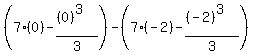 %287%280%29+-+%28%280%29%5E3%29%2F3%29+-+%287%28-2%29+-+%28%28-2%29%5E3%29%2F3%29%29