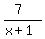 %287%29%2F%28x%2B1%29