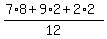 %287%2A8%2B9%2A2%2B2%2A2%29%2F12
