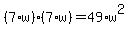 %287%2Aw%29%2A%287%2Aw%29=49%2Aw%5E2