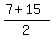 %287%2B15%29%2F2
