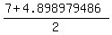 %287%2B4.898979486%29%2F2