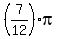 %287%2F12%29pi
