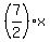 %287%2F2%29x