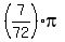 %287%2F72%29pi