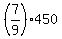 %287%2F9%29450