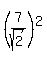 %287%2Fsqrt%282%29%29%5E2