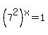 %287%5E2%29%5Ex=1