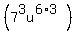 %287%5E3u%5E%286%2A3%29%29