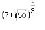 %287+%2B+sqrt%2850%29%29%5E%281%2F3%29