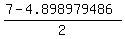 %287-4.898979486%29%2F2