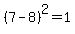 %287-8%29%5E2=1