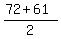 %2872%2B61%29%2F2