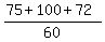 %2875%2B100%2B72%29%2F60