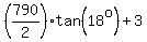 %28790%2F2%29%2Atan%2818%5Eo%29+%2B+3