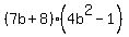 %287b%2B8%29%284b%5E2+-1%29