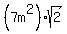 %287m%5E2%29sqrt%282%29