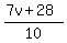%287v%2B28%29%2F10