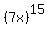 %287x%29%5E15