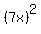 %287x%29%5E2