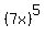 %287x%29%5E5
