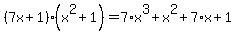 %287x%2B1%29%28x%5E2%2B1%29=7%2Ax%5E3%2Bx%5E2%2B7%2Ax%2B1