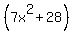 %287x%5E2%2B28%29