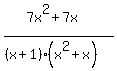 %287x%5E2%2B7x%29%2F%28%28x%2B1%29%28x%5E2%2Bx%29%29