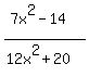 %287x%5E2-14%29%2F%2812x%5E2%2B20%29+