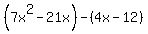 %287x%5E2-21x%29-%284x-12%29