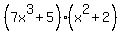 %287x%5E3%2B5%29%28x%5E2%2B2%29