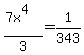 %287x%5E4%29%2F3=1%2F343