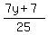 %287y%2B7%29%2F25
