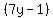 %287y-1%29